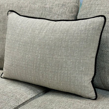 Load image into Gallery viewer, Black/White Geometric Designer Lumbar