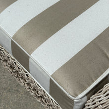 Load image into Gallery viewer, Pier 1 Taupe Outdoor Wicker Chair