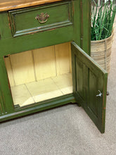 Load image into Gallery viewer, Irish Cupboard Green Cabinet