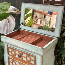 Load image into Gallery viewer, Coast to Coast Keller Blue Jewelry Chest