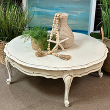 Load image into Gallery viewer, Distressed White Coffee Table