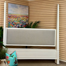Load image into Gallery viewer, Hickory White King Poster Bed