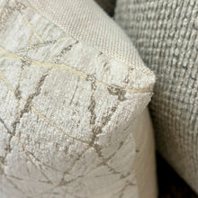 Load image into Gallery viewer, White/silver Designer Lumbar