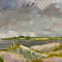 Load image into Gallery viewer, Ann Hair 'Rain Coming In' Oil Painting