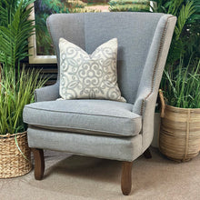 Load image into Gallery viewer, Klaussner Grey Wing Chair