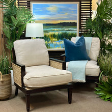 Load image into Gallery viewer, Wood & Seagrass Accent Chair