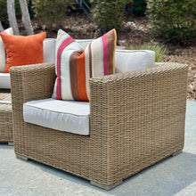 Load image into Gallery viewer, 6PC Outdoor Resin Wicker Set