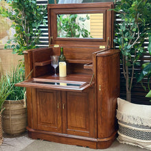 Load image into Gallery viewer, Wood Wine Bar Cabinet