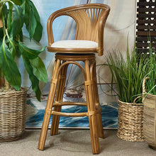 Load image into Gallery viewer, Rattan Barstool