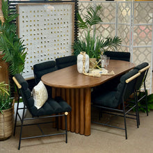 Load image into Gallery viewer, Modern Oval Wood Dining Table