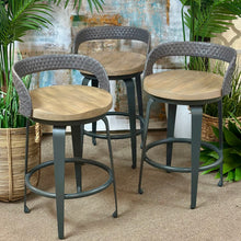 Load image into Gallery viewer, Set/3 Ballard 'Trevisa' Counter Stools