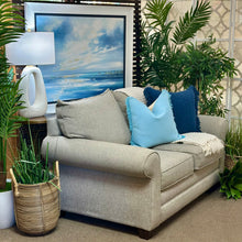 Load image into Gallery viewer, Bassett Grey Loveseat