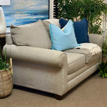 Load image into Gallery viewer, Bassett Grey Loveseat