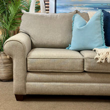 Load image into Gallery viewer, Bassett Grey Loveseat