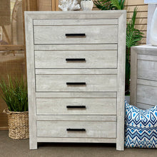 Load image into Gallery viewer, White Washed 5DRW Chest