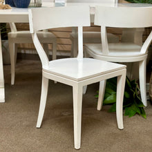 Load image into Gallery viewer, White Designer Dining Chair