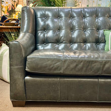 Load image into Gallery viewer, CR Laine Leather Tufted Sofa
