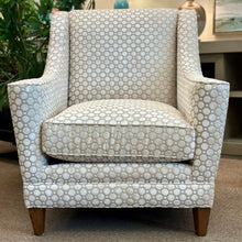 Load image into Gallery viewer, Rowe Ivory Geometric Chair