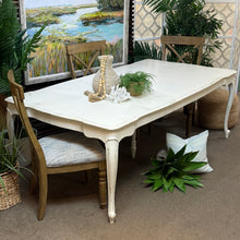 Load image into Gallery viewer, Vintage White Dining Table
