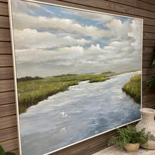 Load image into Gallery viewer, Marsh Giclee w/ Off-White Frame