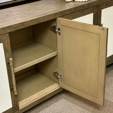 Load image into Gallery viewer, 4DR Wood/Woven Cabinet