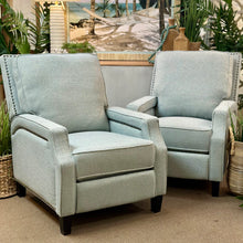 Load image into Gallery viewer, Aqua Push Back Recliner