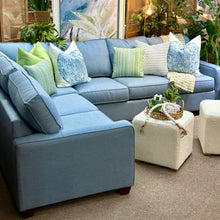 Load image into Gallery viewer, 2PC Lt. Blue Performance Sectional