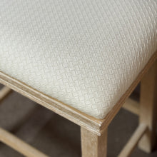 Load image into Gallery viewer, White Vegan Leather Counter Stool