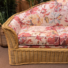 Load image into Gallery viewer, Vintage Wicker Sofa