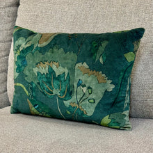 Load image into Gallery viewer, Kravet Velvet Botanical Lumbar