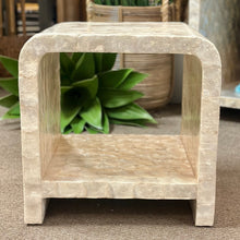 Load image into Gallery viewer, Capiz Waterfall Side Table