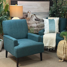 Load image into Gallery viewer, Teal Accent Chair