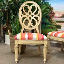 Load image into Gallery viewer, Designer Striped Dining Chair