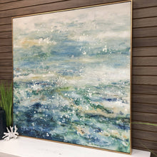 Load image into Gallery viewer, Blue Landscape Giclee Framed