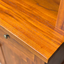 Load image into Gallery viewer, Crate & Barrel Teak Office Hutch