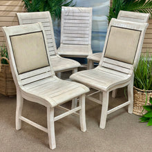Load image into Gallery viewer, Ivory Slats Dining Chair