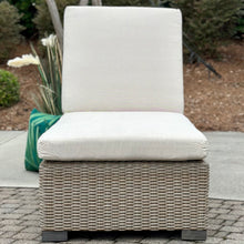 Load image into Gallery viewer, Resin Wicker Outdoor Chaise Lounge