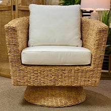 Load image into Gallery viewer, Water Hyacinth Swivel Chair