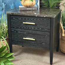 Load image into Gallery viewer, Black 'Langley' Nightstand