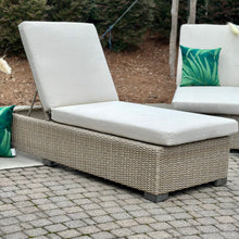 Load image into Gallery viewer, Resin Wicker Outdoor Chaise Lounge