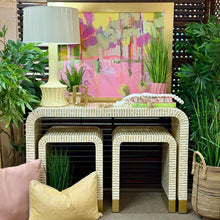 Load image into Gallery viewer, Waterfall Mother of Pearl Console