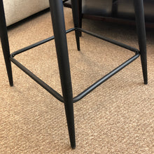 Load image into Gallery viewer, Dark Navy Counter Stool
