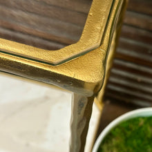 Load image into Gallery viewer, Glass & Marble Console