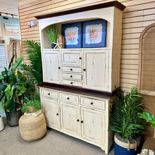 Load image into Gallery viewer, Distressed 2PC Hutch