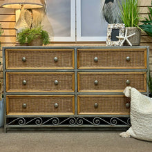 Load image into Gallery viewer, Pier1 6DRW Wicker Dresser