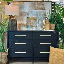 Load image into Gallery viewer, Black 'Langley' Dresser