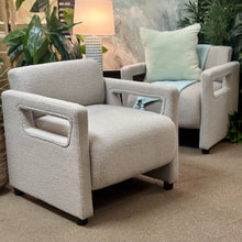 Load image into Gallery viewer, Light Grey Sherpa Chair