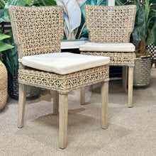 Load image into Gallery viewer, Natural Wicker Dining Chair