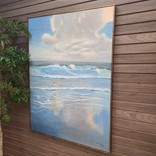 Load image into Gallery viewer, Shoreline Framed in Brushed Gold