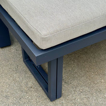 Load image into Gallery viewer, Set/6 Outdoor Grey Dining Set